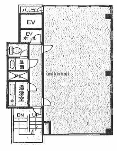 柏市のサンエイ柏ビル 平面1