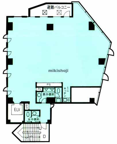 オフィス２１ビル 平面1