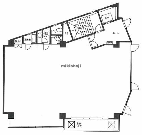 京王駅前ビル 平面1