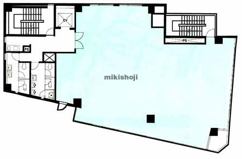 越谷平和堂ビル 平面1