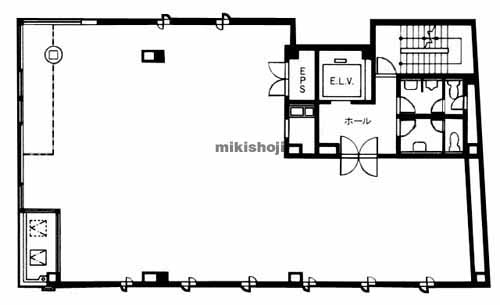 三利ビル 平面1