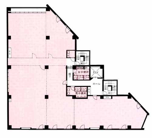 花見第３ビル 平面1