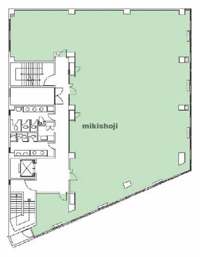 日本生命武蔵野ビル 平面1