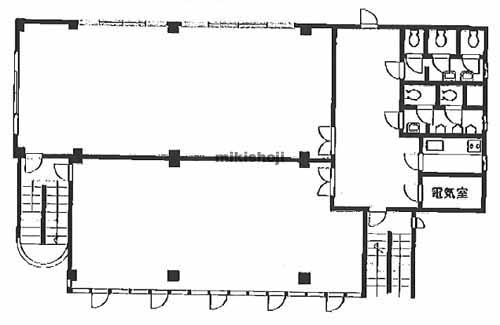 宮田ビル 平面1