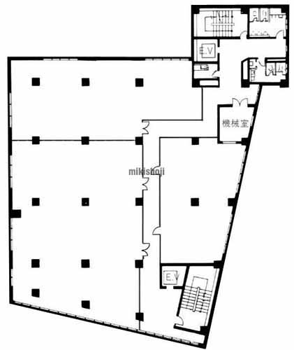 津田沼駅前安田ビル 平面1