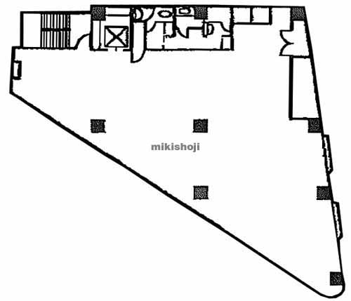 柏市のベルウッドビル 平面1
