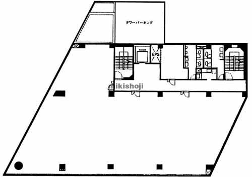所沢第一生命ビルディング 平面1