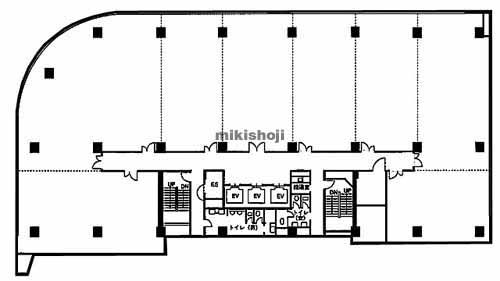 大樹生命新潟ビル 平面1