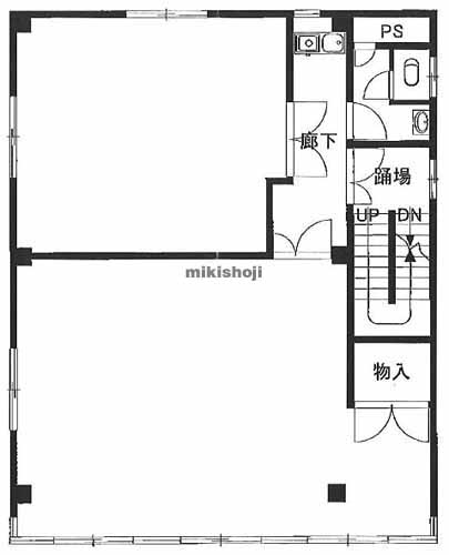 増田屋ビル 平面1
