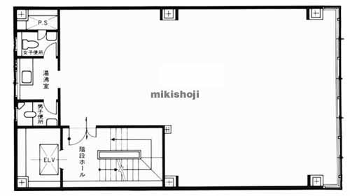 大宮区の興陽ビル 平面1