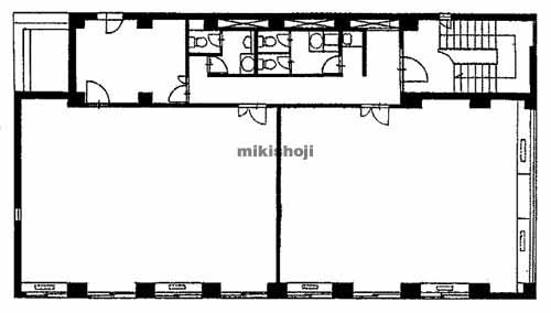 立川柴崎町郵便局ビル 平面1