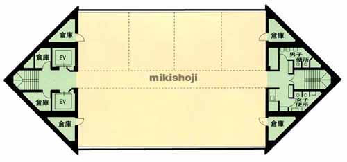 カープ新潟ビル 平面1