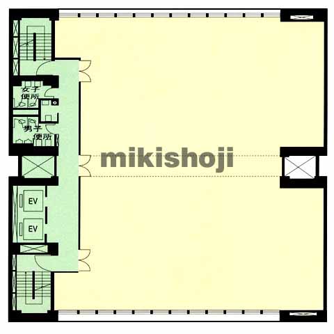 新潟市の第３マルカビル 平面1