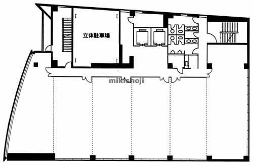 太陽生命船橋ビル 平面1