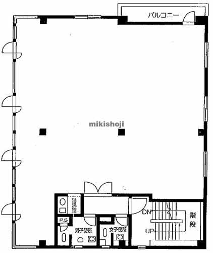 橋詰ビル 平面1