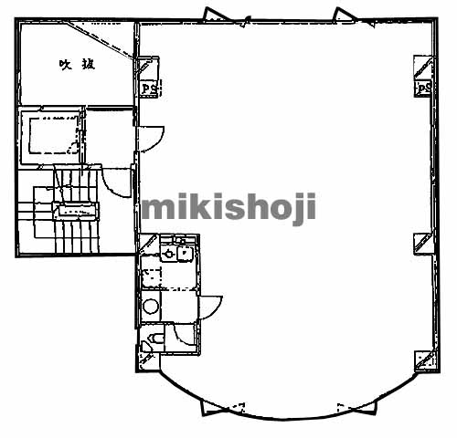 ガーデンヒルズ鐘塚ビル 平面1