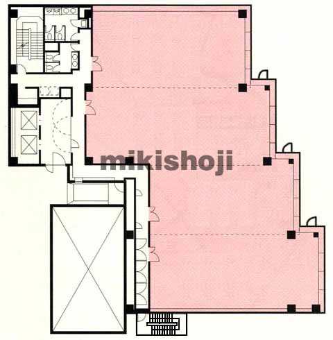 朝日生命新潟万代橋ビル 平面1