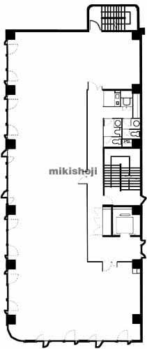 柏市の水戸屋壱番館ビル 平面1