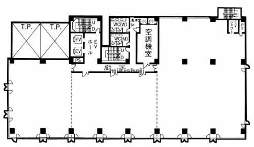 新潟第一生命ビルディング 平面1