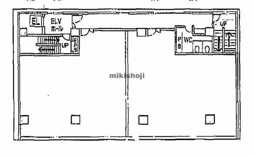 丸三ひものビル 平面1