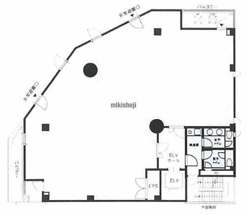 栗原ビル 平面1