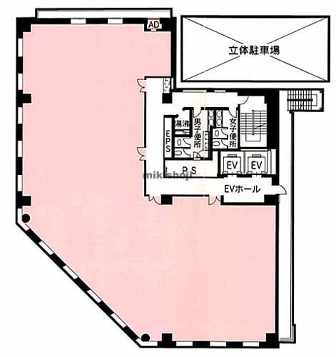 大同生命新潟ビルディング 平面1