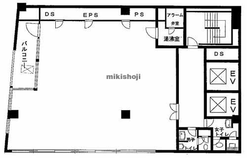 宇都宮市の宇都宮西口ビル（トナリエ宇都宮） 平面1