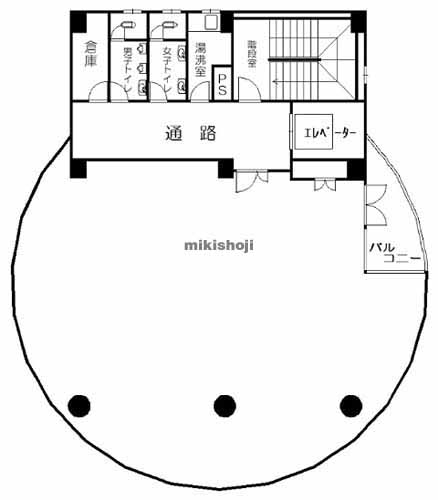 学園自動車興業本社ビル 平面1