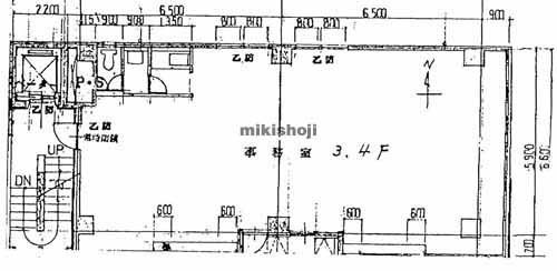 第二大矢部ビル 平面1