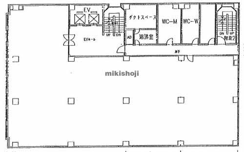 明治安田生命新潟駅前ビル 平面1