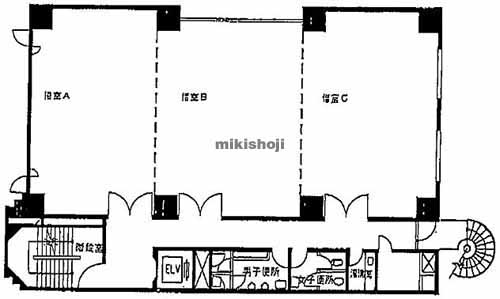 ひたちなか市ビル 平面1