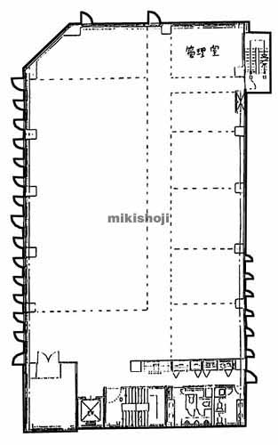宇都宮アクシスビル 平面1