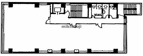 水戸共栄火災ビル 平面1