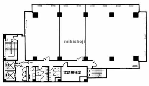 内堀ビル 平面1