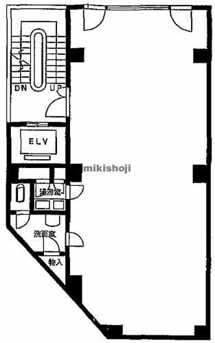龍生堂立川ビル 平面1