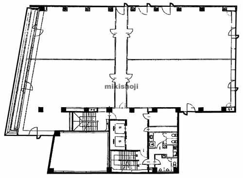 柏市の浜島ビル 平面1