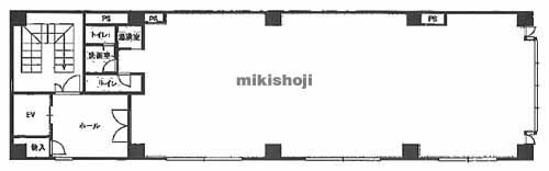 船橋市の大生ビル 平面1