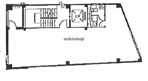 岡田ビル 平面1