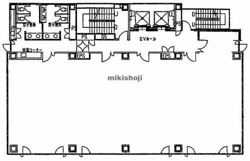 駅前ハーモニービル 平面1