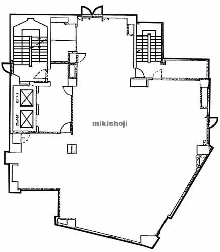 加瀬ビル２２２ 平面1