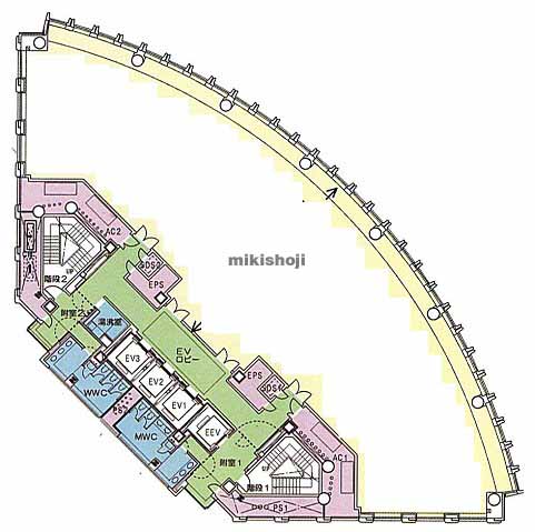 大宮区の大同生命さいたま大宮ビル 平面1