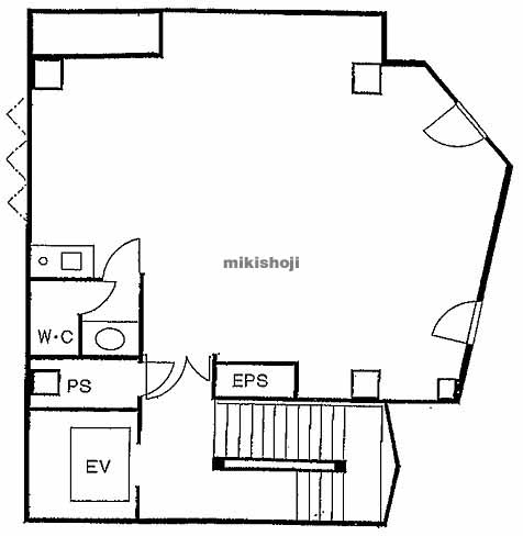 東財曙町ビル 平面1