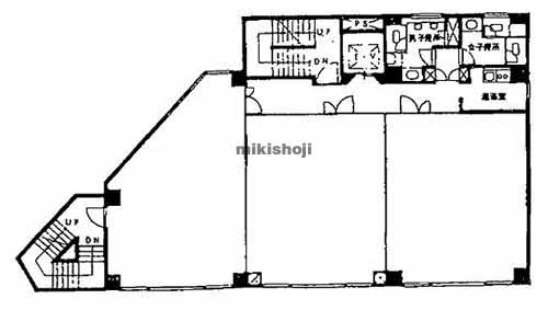 高砂武蔵ビルディング 平面1