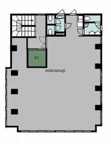 日本型枠ビル 平面1