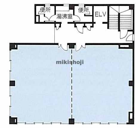 カレント・さくらⅡ（事務所棟） 平面1