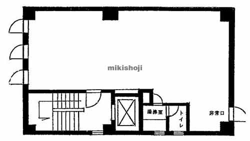 西陣屋ビル 平面1