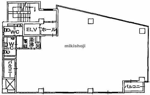 与野太平ビル 平面1
