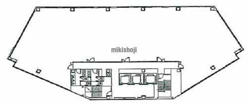 東京建物ファーレ立川ビル 平面1