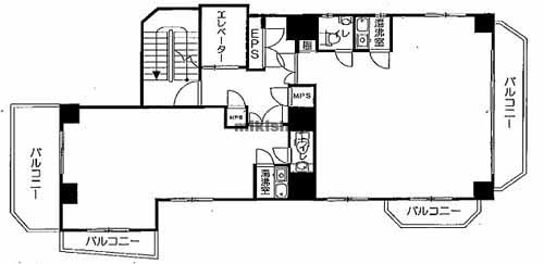 いせや吉祥寺ビル 平面1