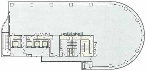 ちばぎん幕張ビル 平面1